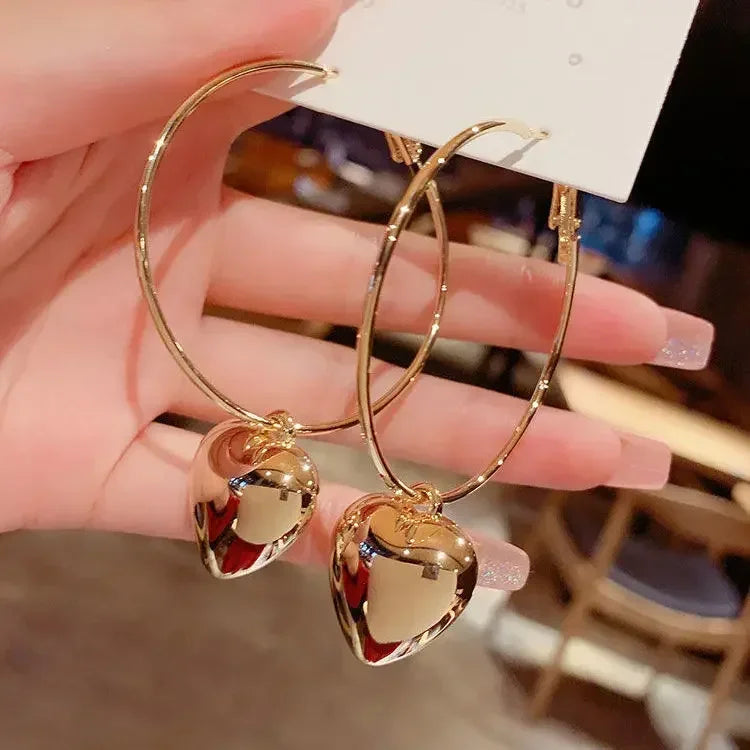 Bohemian Dangle Earrings Female Romantic Three Camellia Flower Korean Earrings for Women Luxury Designer Fashion Jewelry